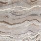 Central Oriental Structures Torrent Lime Springs 5" x 7"6" Grey and Brown Area Rug, , large