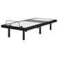 Ashley Best Twin XL Adjustable Base with Lumbar and Audio in Charcoal Gray, , large