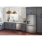 LG 24" Built-In Pocket Handle Dishwasher with SteamAssist in PrintProof Stainless Steel, , large