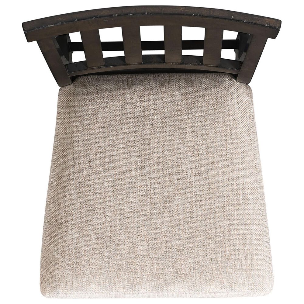 Mayberry Hill Stone 24&quot; Slat Back Counter Stool in Dark Ash, , large