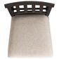 Mayberry Hill Stone 24" Slat Back Counter Stool in Dark Ash, , large
