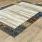Oriental Weavers Venice 3"10" x 5"5" Beige and Multicolor Area Rug, , large