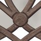 Splendor Living Rockford Scroll Wall Mirror in Distressed Grey, , large