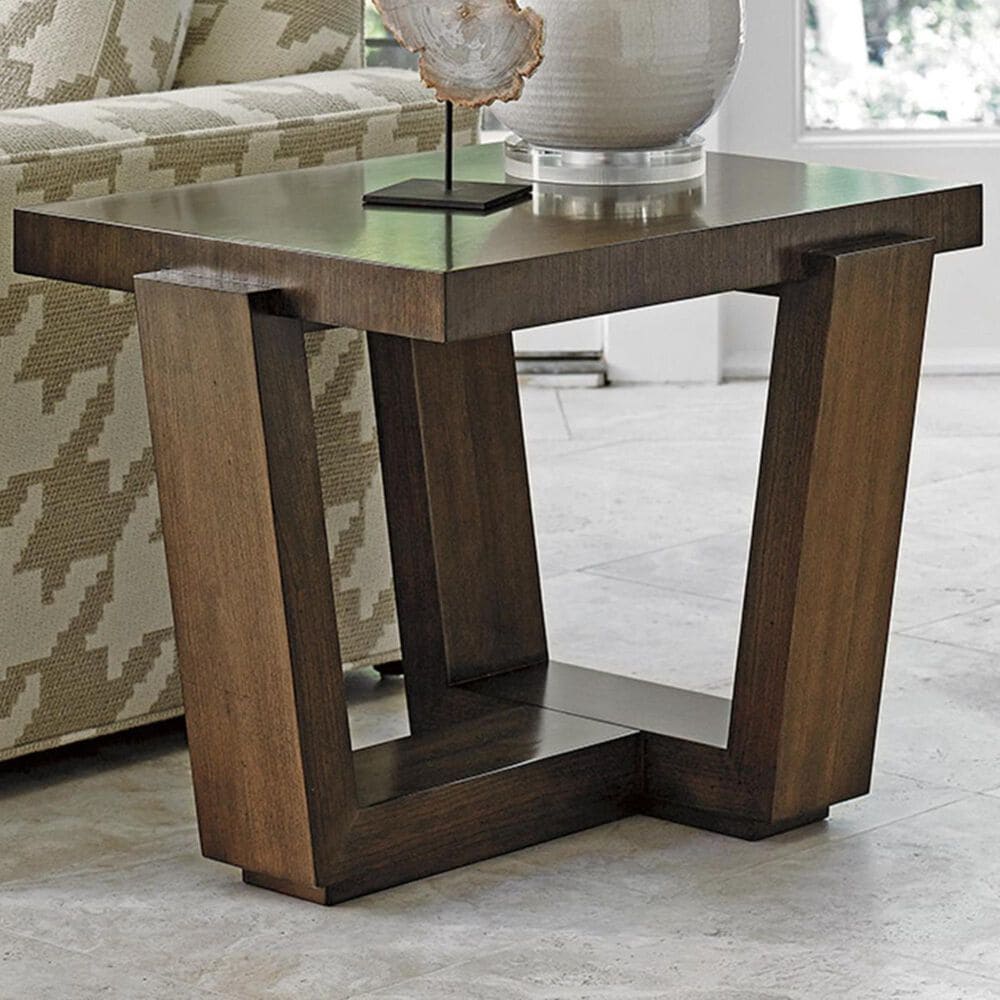 Lexington Furniture Laurel Canyon Esplanade End Table in Mocha, , large