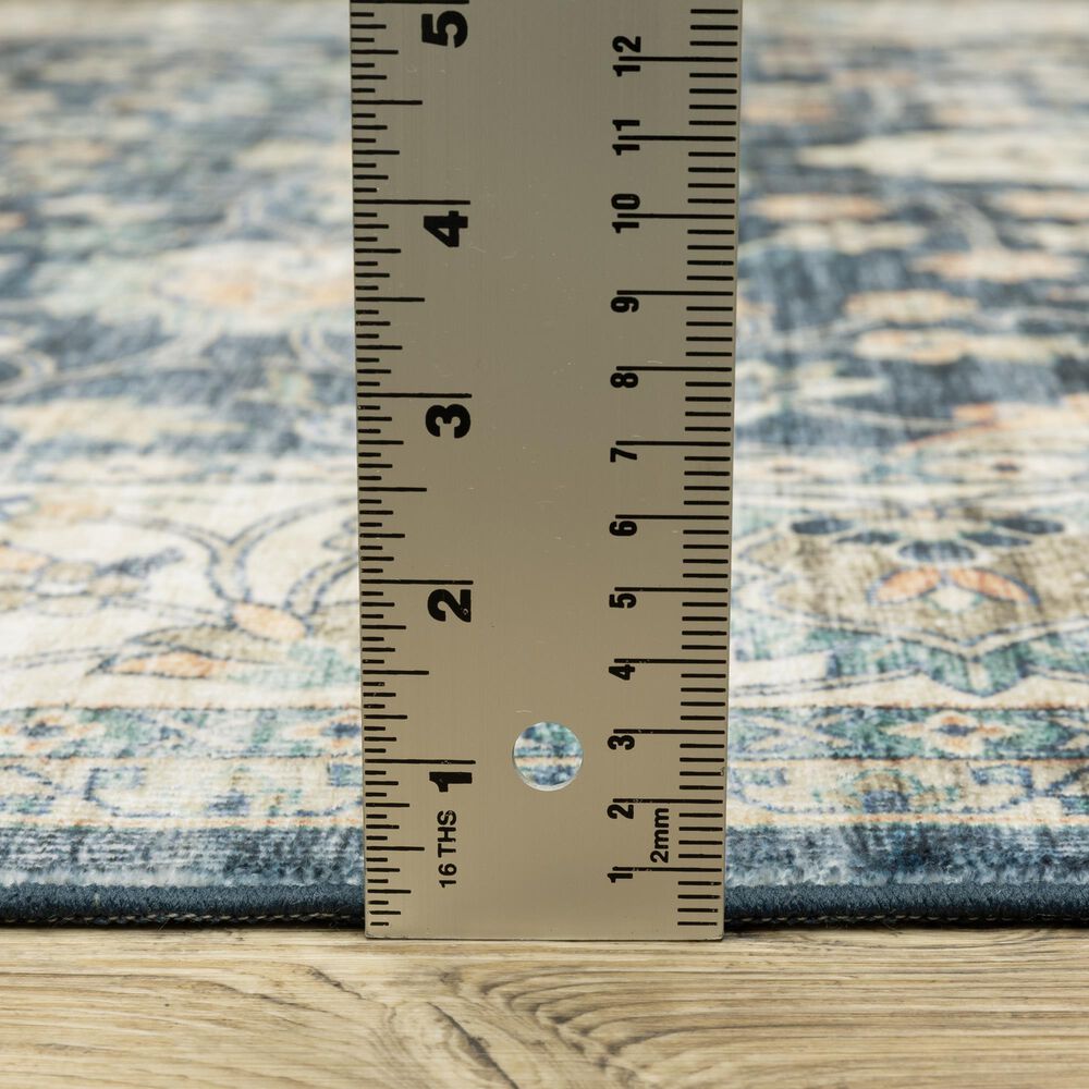 Oriental Weavers Sumter 2&#39; x 3&#39; Blue and Ivory Area Rug, , large