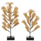 Maple and Jade Coastal Wood Sculptures in Black and Brown (Set of 2), , large