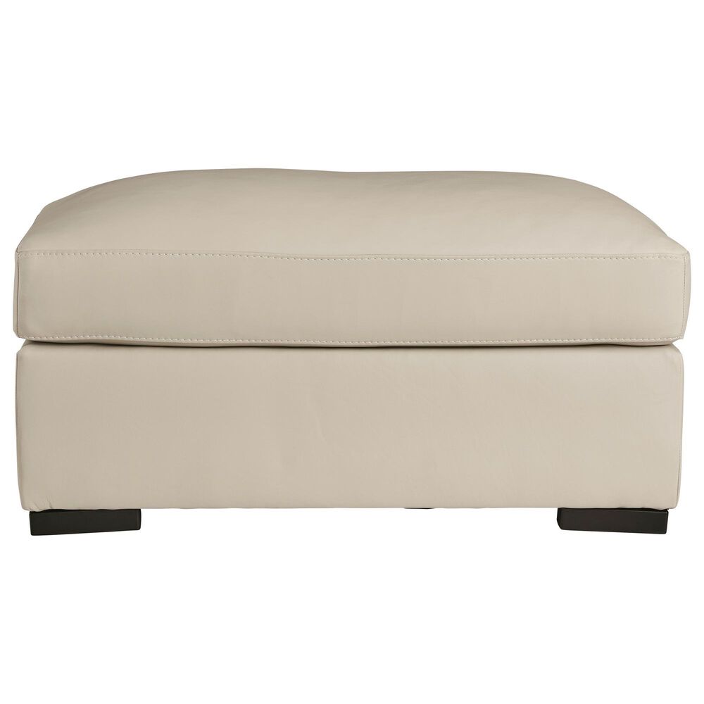 Ashley Treasure Trove Stationary Chair and a Half with Ottoman Set in Almond, , large