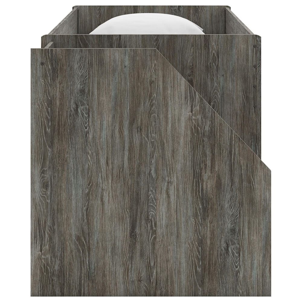 Ashley Frandern Twin over Twin Loft Bed in Gray, , large