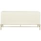 Jennifer Taylor Home Gemini Sideboard in White Lacquer and Gold, , large