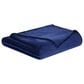Pem America Truly Soft Velvet Plush Full/Queen Blanket in Navy, , large