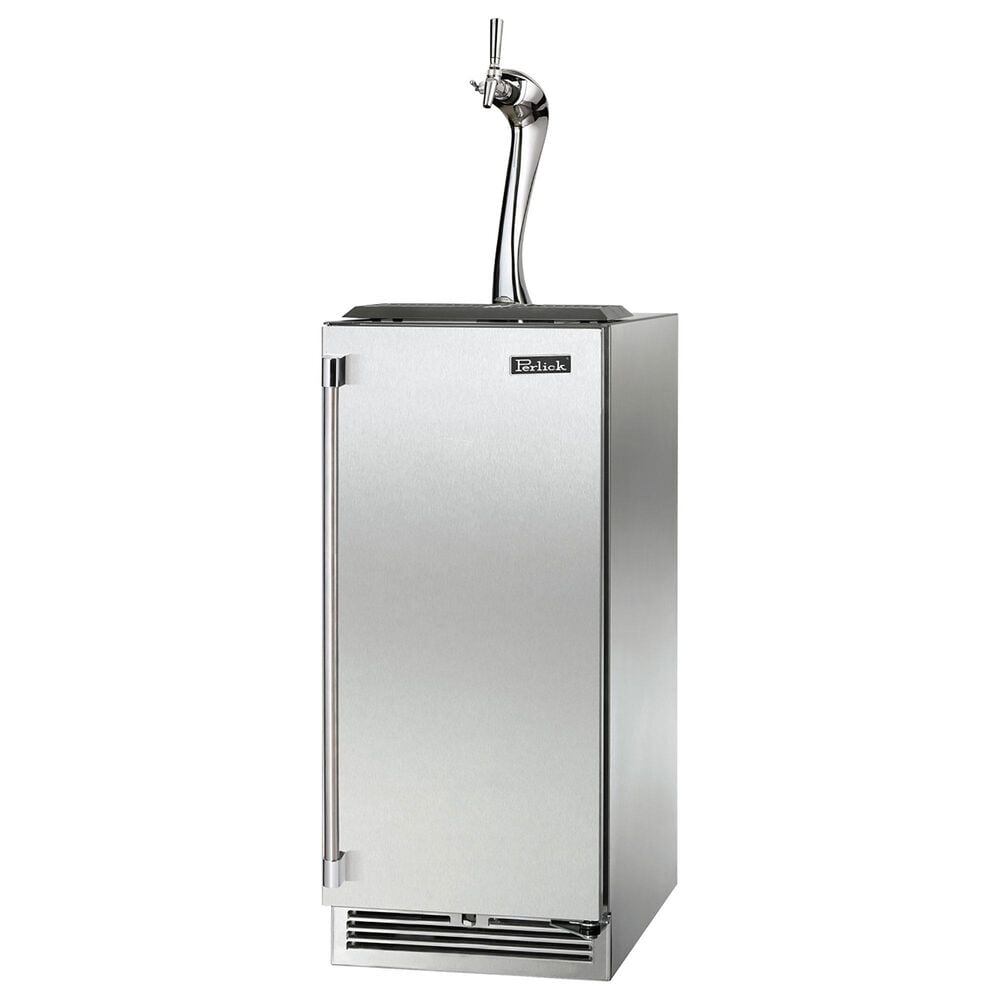 Perlick Indoor Signature Series 2.8 Cu. Ft. Adara Beverage Dispenser with Right Hinge in Stainless Steel, , large