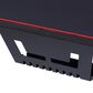 Furniture of America Whitfield Gaming Desk with USB in Black, , large