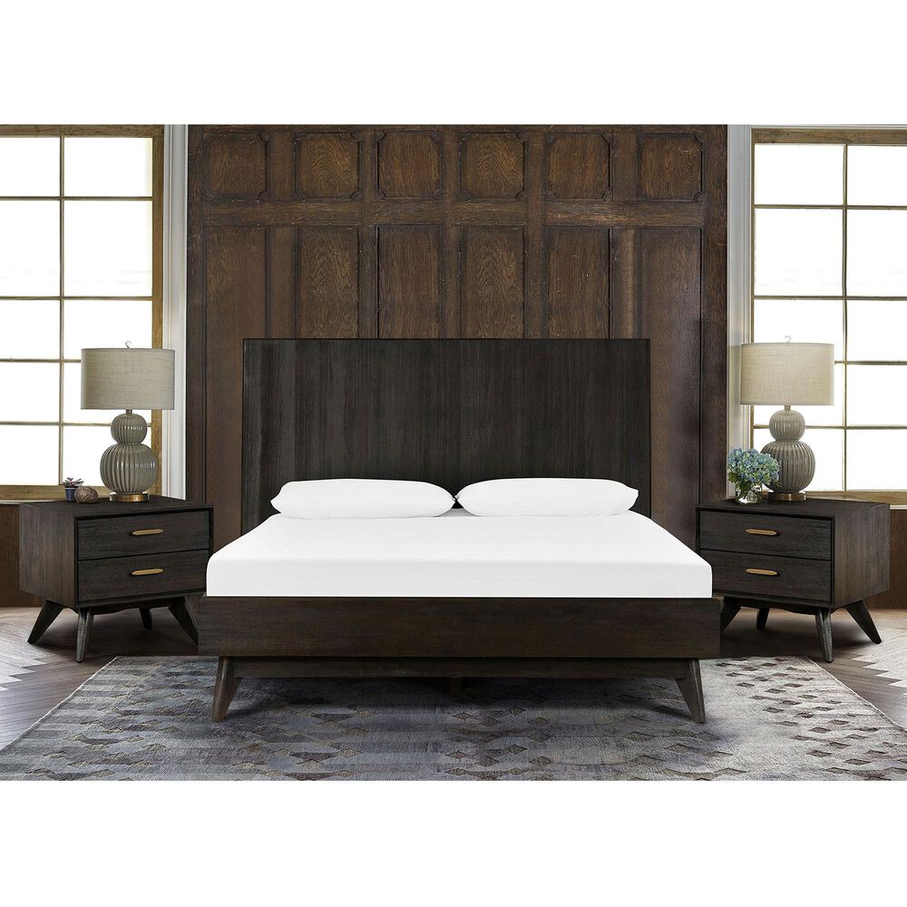 Blue River Baly 3-Piece Queen Loft Bed Set in Brushed Brown-Gray, , large