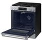 Samsung Bespoke 6.0 Cu. Ft. Smart Slide-In Gas Range with No-Preheat Air Fry Max in Stainless Steel, , large