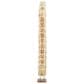 Maple and Jade 60" Handmade Tall Floor Cutout Post Decorative Sculpture in Light Brown and Black, , large
