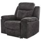 Ashley Brysonview Manual Zero Wall Recliner in Charcoal, , large