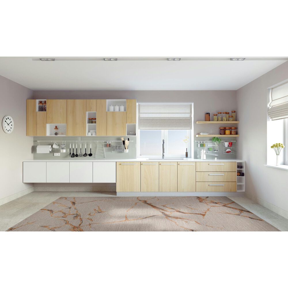 Jaipur Fragment Shattered Gray 13' x 18' Area Rug, , large