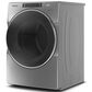 Whirlpool 7.4 Cu. Ft. Gas Dryer with Steam in Chrome Shadow, , large