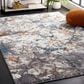 Safavieh Cyrus Shag CYR142F 3" x 5" Grey and Ivory Area Rug, , large
