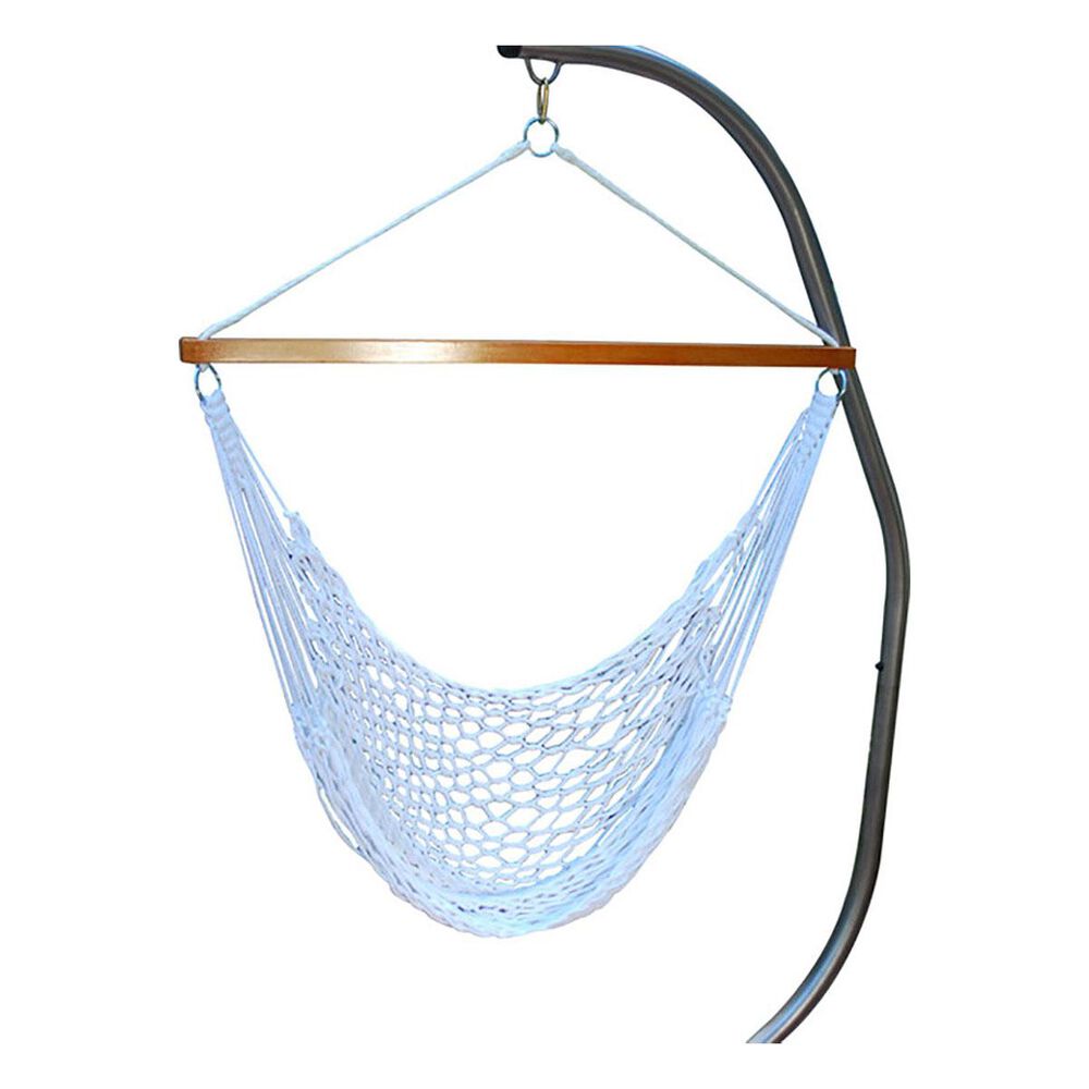 Algoma Rope Hammock Chair in White, , large
