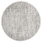 Safavieh Adirondack ADR103B-6R 6" x 6"  Silver/Ivory Round Rug, , large