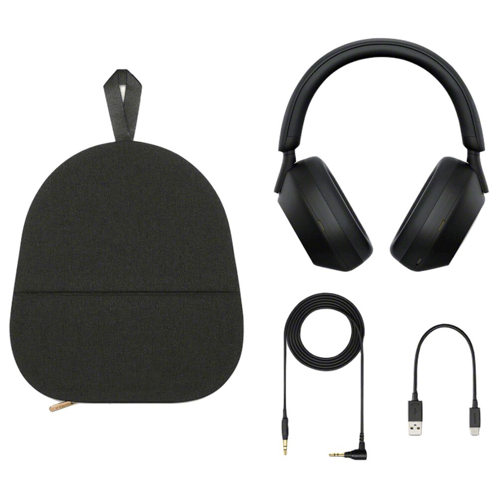 Sony Wireless Industry Leading Noise Canceling Headphones in Black, , large