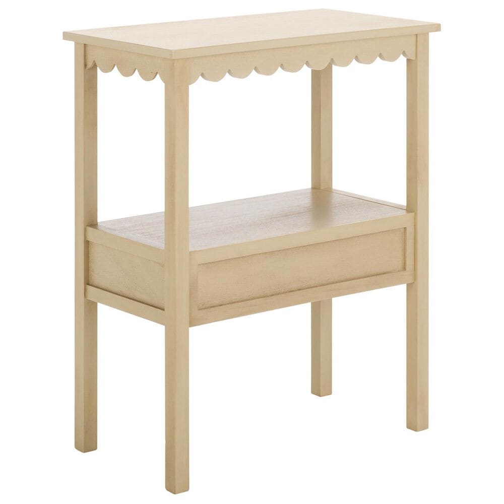 Safavieh Haven Low Drawer End Table in Natural, , large