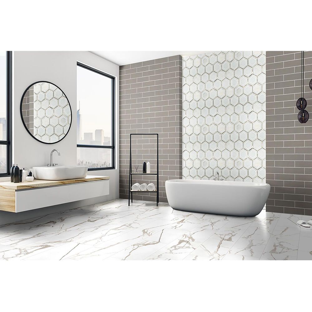 MS International Savoy Crema 24&quot; x 48&quot; Polished Porcelain Tile, , large