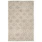 Feizy Belfort Light Gray 12" x 15" Area Rug, , large