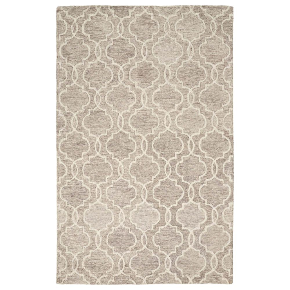Feizy Belfort Light Gray 12" x 15" Area Rug, , large