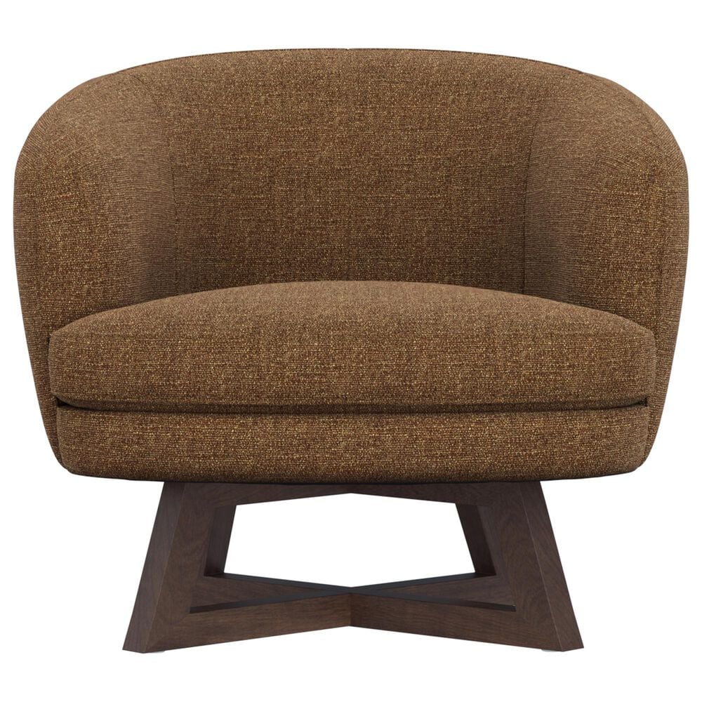 Golden Wave Furniture Moira Swivel Chair in Cocoa, , large