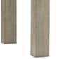 Hooker Furniture Linville Falls North Fork Rectangular Dining Table in Mink - Table Only, , large