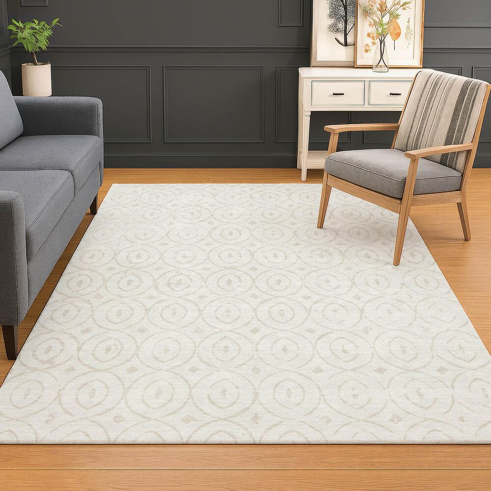 Dalyn Rug Company The Reserve TR12 Ivory 3&#39; x 5&#39; Indoor/Outdoor Area Rug, , large