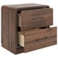 Ashley Fortlorn 4-Piece Queen Bedroom Set in Walnut Brown with LED Light, , large