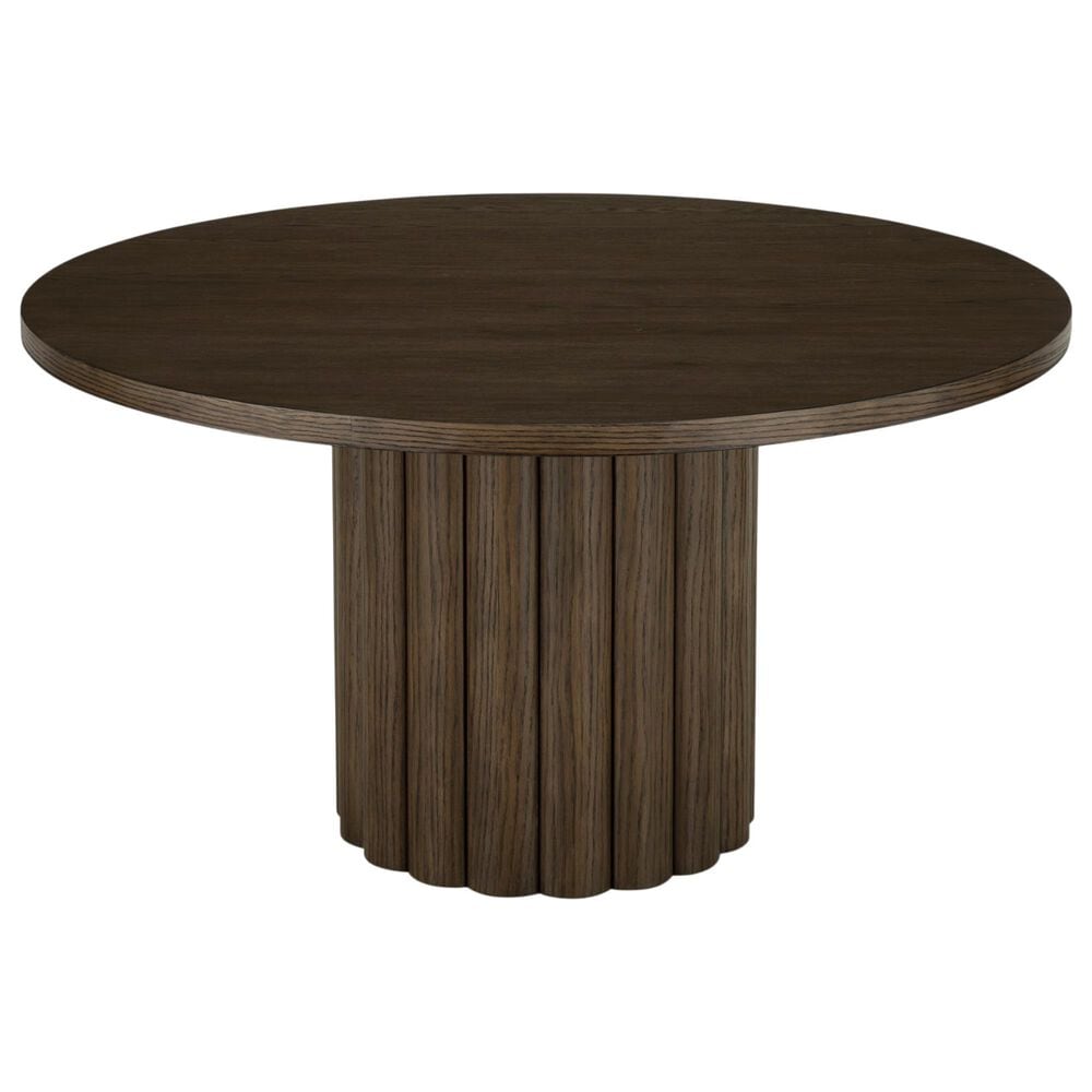 Millenium Radkin 5-Piece Round Dining Set in Burnished Brown, , large