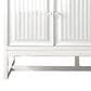 James Martin Vanities Athens 48" Single Bathroom Vanity in Glossy White with 3 cm Eternal Marfil Quartz Top and Rectangular Sink, , large