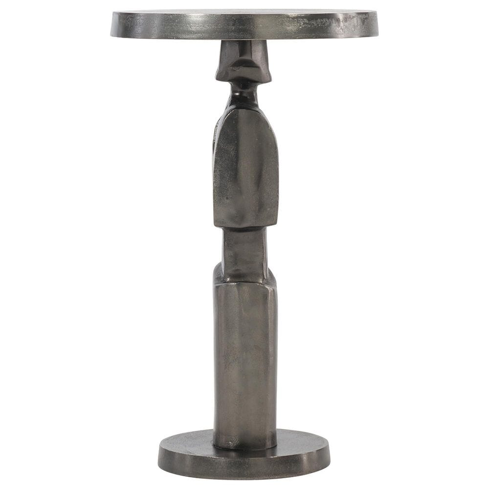 Bernhardt Vevo Chairside Table in Black Nickel, , large
