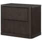 Wycliff Bay Tulane 3-Piece Writing Desk with Bookcase and Lateral File Cabinet Set in Dark Chocolate, , large