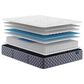 Serta Perfect Sleeper Select Aksarben Medium King Mattress with Serta Gold Baselogic Adjustable Base, , large