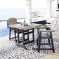 Ashley Fairen Trail Patio Counter Table in Brown and Black, , large
