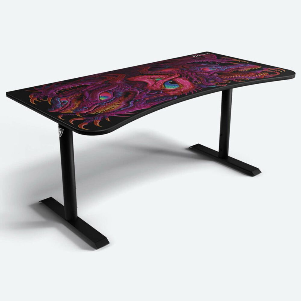 Arozzi Arena Special Edition Crawling Chaos Gaming Desk in Black, , large