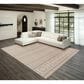 Dalyn Rug Company Rhodes RR2 7"10" x 10" Taupe Area Rug, , large