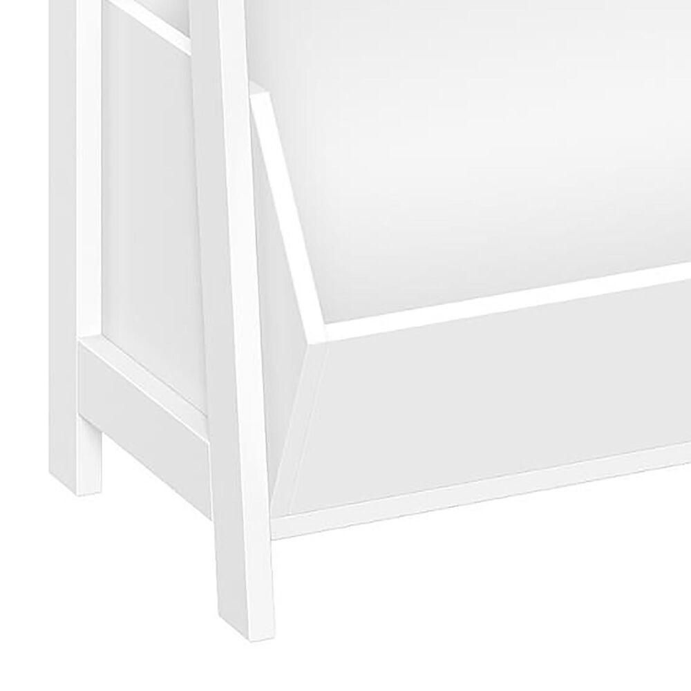 RiverRidge Home 3-Tier Kids Ladder Bookcase in White, , large