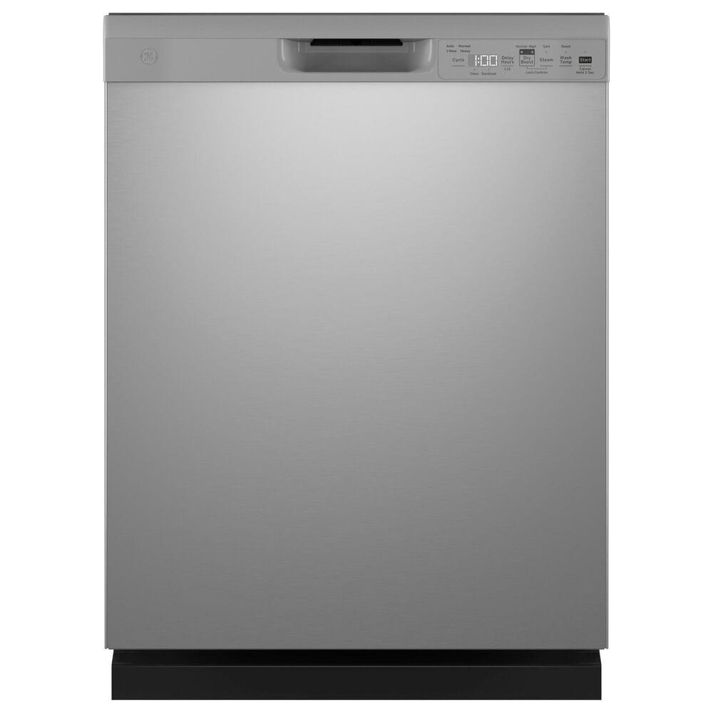 G.E. 4-Piece Kitchen Package with 25.7 Cu. Ft. French Door Refrigerator and Gas Range in Stainless Steel, , large