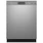 G.E. 4-Piece Kitchen Package with 25.7 Cu. Ft. French Door Refrigerator and Gas Range in Stainless Steel, , large