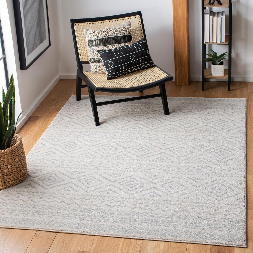 Safavieh Tulum 9&#39; x 12&#39; Ivory and Light Grey Area Rug, , large