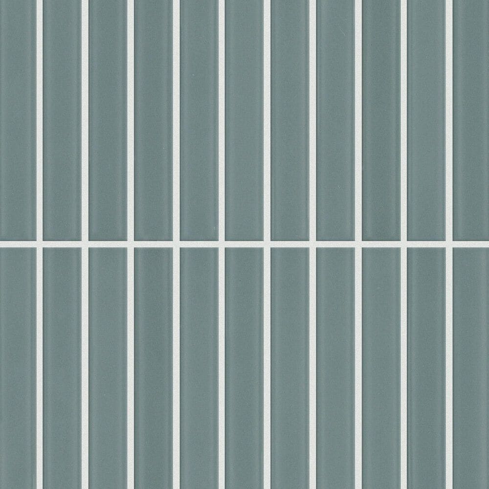 Shaw Embrace Mist 11.5" x 11.75" Glass Mosaic Sheet, , large