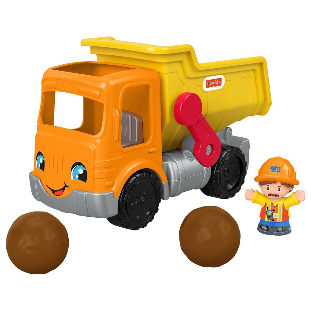 Fisher-Price Little People Large Vehicle Dump Truck Toy, , large
