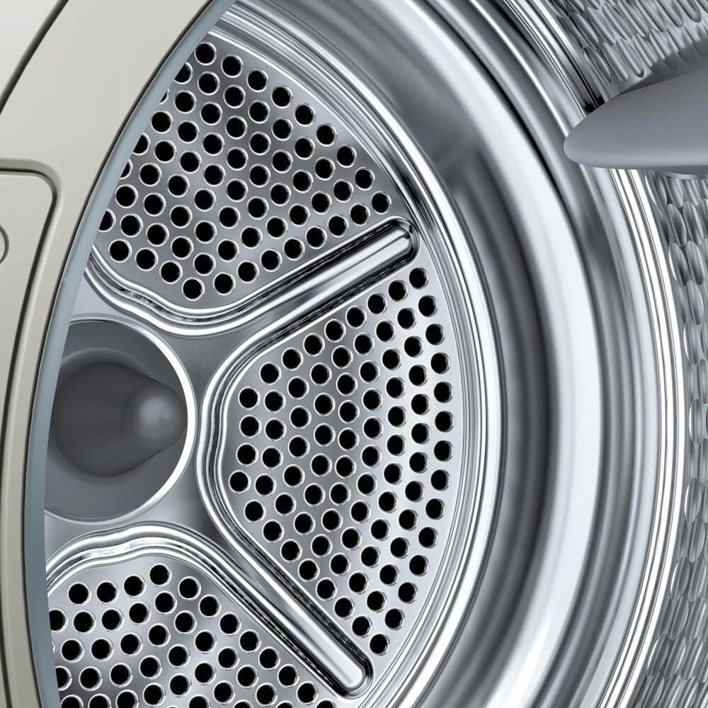 Bosch 800 Series 4 Cu. Ft. Front Load Electric Dryer in Pearl Steel, , large