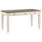 Ashley Realyn Lift Top Desk in White and Brown, , large